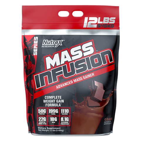 Nutrex MASS INFUSION 12lbs Advanced Mass Gainer